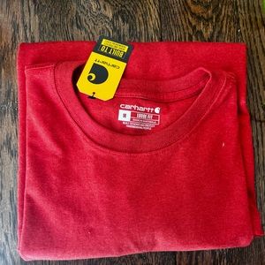 Men’s Carhart long sleeve t-shirt.  NW size M